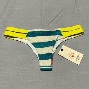 NWT Billabong Retro Stripes Isla Swimwear Bottom